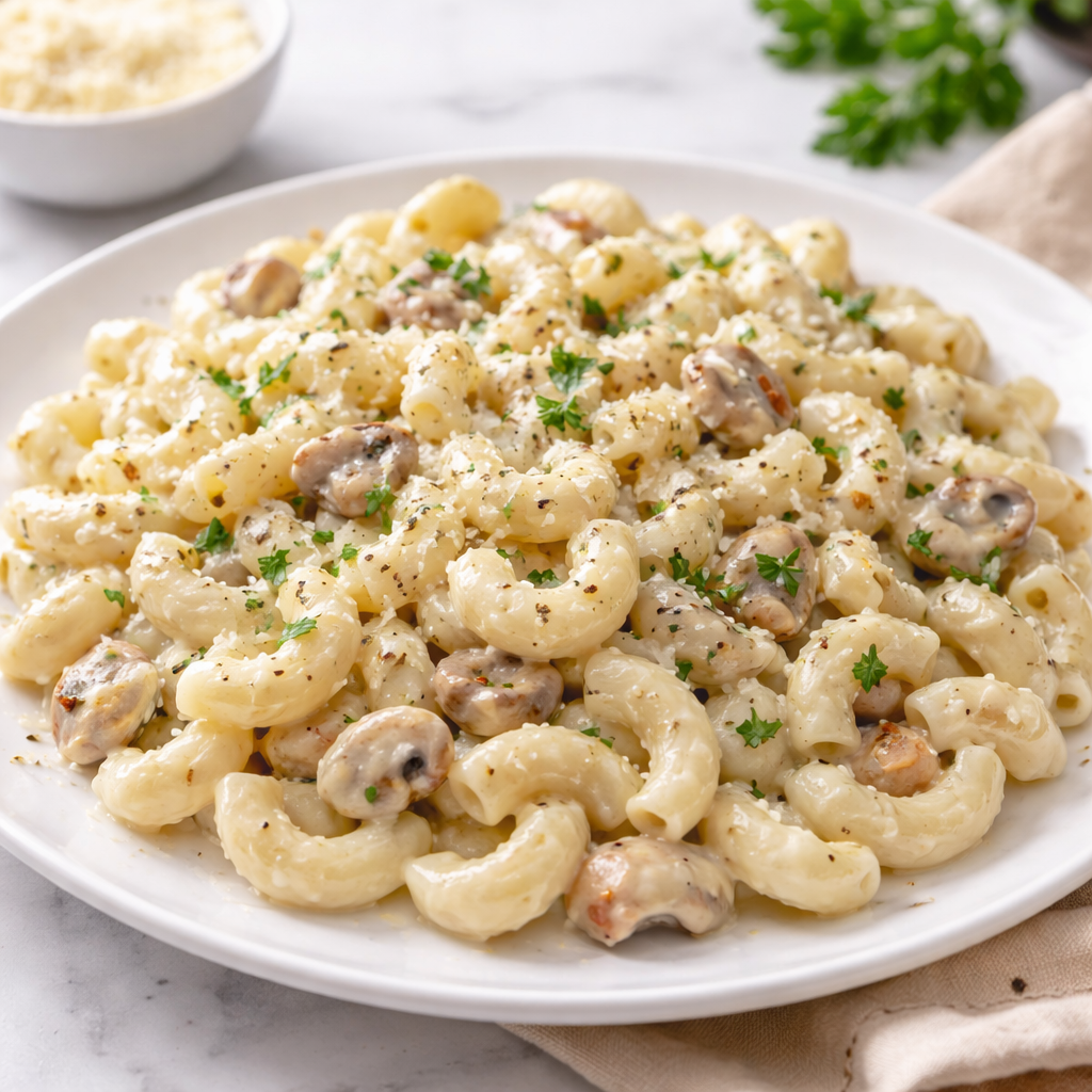 white sauce pasta